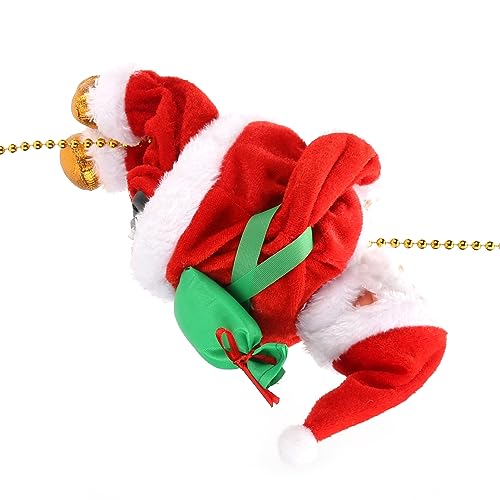 Pretfy Elektrische Klettern Santa Multifunktional Komponente für Ornament Moving Chain Figur Hanging Puppenperlen Dekoration - Verbesserte Leistung und Haltbarkeit Pretfy Elektrische Klettern Santa Multifunktional Komponente für Ornament Moving Chain Figur Hanging Puppenperlen Dekoration - Verbesserte Leistung und Haltbarkeit von Pretfy