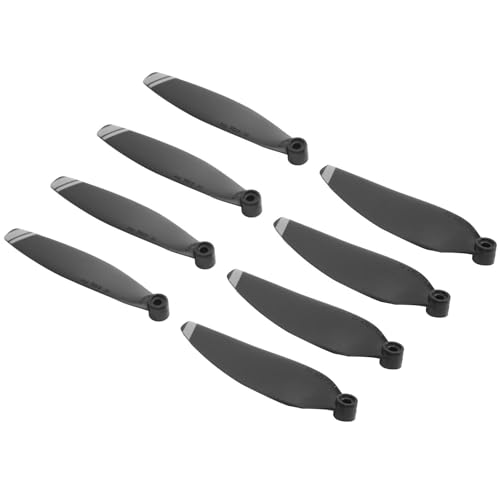 Pretfy Paare Propeller Ersatz Multifunktionales Zubehör Leichte Passform für Power Quiet Accessoires Drohne Ersatzteil Starker Robuster Set Mini (Silberdekor) von Pretfy