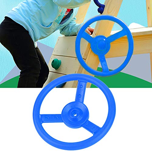 Pretfy Plastik Im Freien Spielplatz Kleiner Lenkradspielzeug für Schwung -Set -Zubehör (Blau) von Pretfy