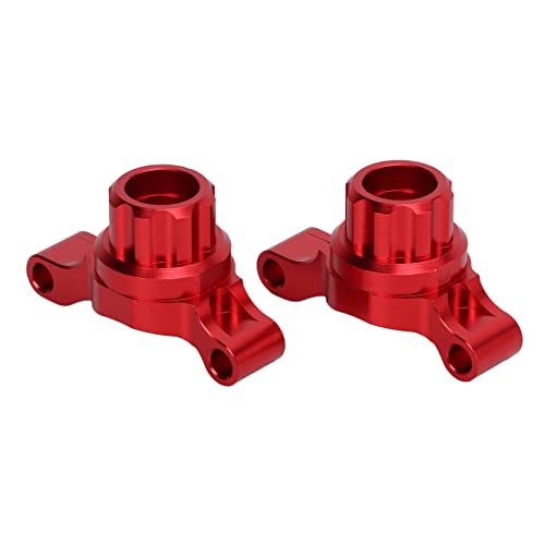 Pretfy RC Aluminiumlegierung Hecklenkbecher Upgrade -Teile für TT02 1/10 RC -Autozubehör (Rot) von Pretfy