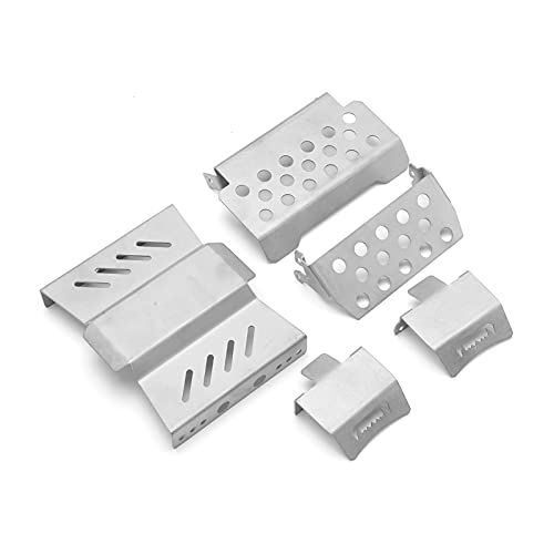 Pretfy RC -Chassis -Armors Set, Tragbare Korrosionsbeständige Wirkungsbeständige Rostfreie Stahl RC Chassis Schutzplatte für Rotes Gen8 1/10 Auto Pretfy RC -Chassis -Armors Set, Tragbare Korrosionsbeständige Wirkungsbeständige Rostfreie Stahl RC Chassis Schutzplatte für Rotes Gen8 1/10 Auto von Pretfy