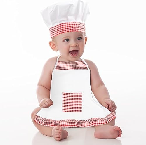 2-teilige schönes Koch-Outfit für Babys,süßes Kochkostüm/Kochmütze/Schürze für Babys im Alter von 6–24 Monaten,rot-weißes Foto-Requisitenkostüm,Kochkleidung zum Schnüren für Jungen als Erinnerungsfoto 2-teilige schönes Koch-Outfit für Babys,süßes Kochkostüm/Kochmütze/Schürze für Babys im Alter von 6–24 Monaten,rot-weißes Foto-Requisitenkostüm,Kochkleidung zum Schnüren für Jungen als Erinnerungsfoto von Pretwad