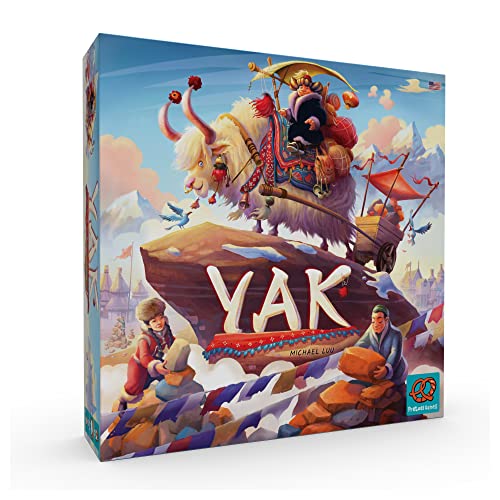 Pretzel Games | Yak | Brettspiel | Alter 8+ | 2–4 Spieler | 30–60 Minuten Spieldauer[Exklusiv bei Amazon] von Pretzel Games