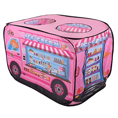 Prevessel Pop-Up-Spielzelt, Eiswagen, Pop-Up-Kinderspielhaus für Aktivitäten Im Innen- und Außenbereich von Prevessel