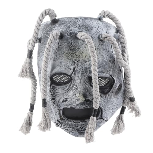 Prevessel Unisex Horrormaske Karneval Thriller Maske Vollkopf Latex Maske Kostüm Requisite (bunt) von Prevessel
