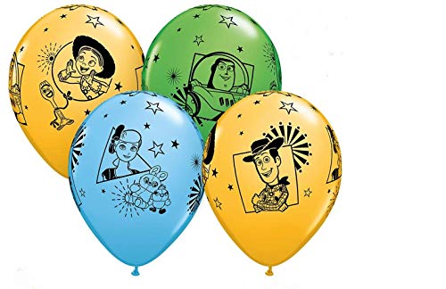 Prezer 10 Luftballons Toy Story Woody Buzz Lightyear 26cm von Prezer