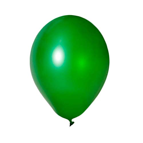Prezer 100 Luftballons 12 "/30cm in Metallic grün Nr. 460 [Spielzeug] von Prezer