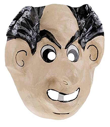 Prezer Gargamel Maske Theatermaske für Kinder und Erwachsene von Prezer