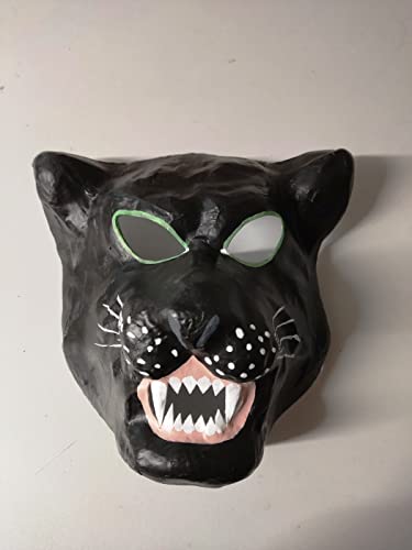 Schwarzer Panther Theatermaske von Prezer