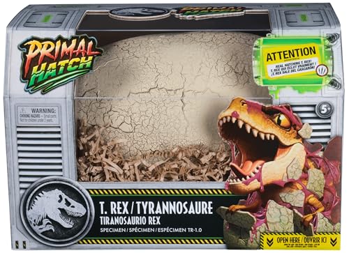 Primal Hatch Jurassic World Interactive Toy Dinosaur & Egg, Hatch & Train Your own Baby Dino with 100+ Sounds & Reactions, Kids Toys for Boys & Girls Aged 5 & Up Primal Hatch Jurassic World Interactive Toy Dinosaur & Egg, Hatch & Train Your own Baby Dino with 100+ Sounds & Reactions, Kids Toys for Boys & Girls Aged 5 & Up von Primal Hatch