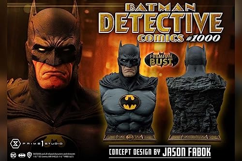 Prime 1 Studio DC Comics Büste Batman Detective Comics #1000 Concept Design by Jason Fabok 26cm von Prime 1 Studio