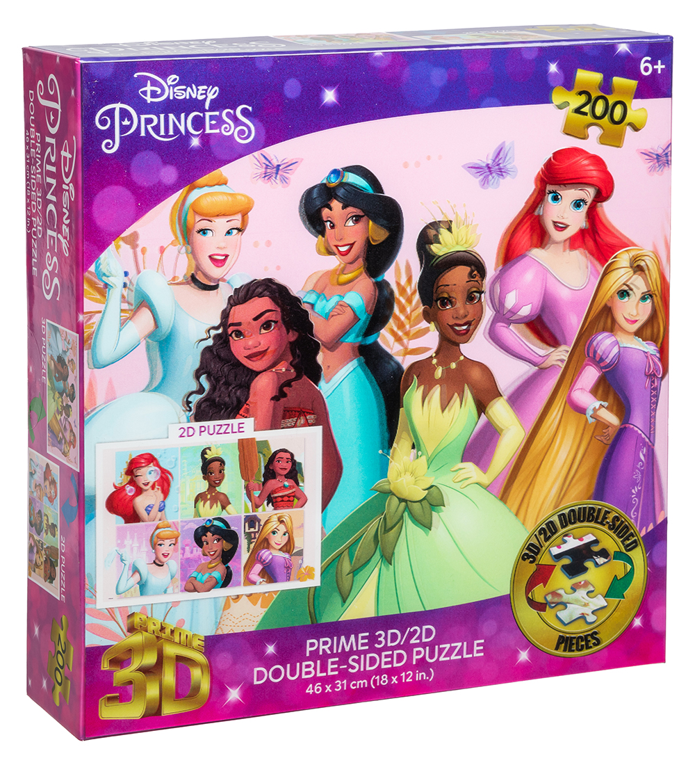 Prime 3D Puzzle Puzzlespiel - 3D/2D - 200 Teile - Princess - Prime 3D Puzzle - One Size - Puzzlespiele Prime 3D Puzzle Puzzlespiel - 3D/2D - 200 Teile - Princess - Prime 3D Puzzle - One Size - Puzzlespiele von Prime 3D Puzzle
