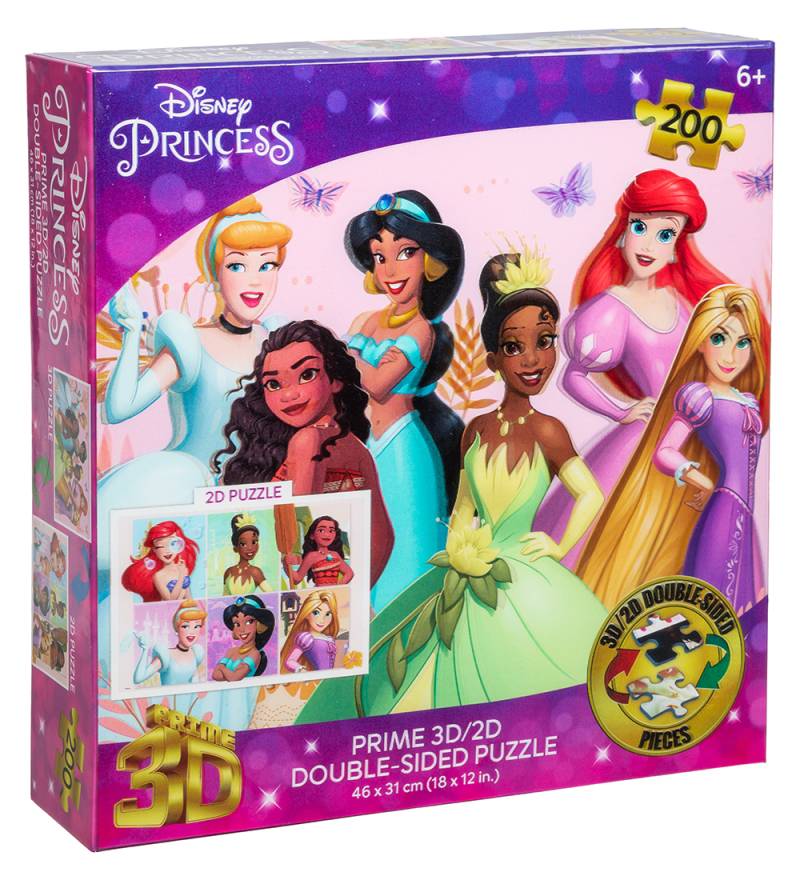 Prime 3D Puzzle Puzzlespiel - 3D/2D - 200 Teile - Princess - Prime 3D Puzzle - One Size - Puzzlespiele Prime 3D Puzzle Puzzlespiel - 3D/2D - 200 Teile - Princess - Prime 3D Puzzle - One Size - Puzzlespiele von Prime 3D Puzzle