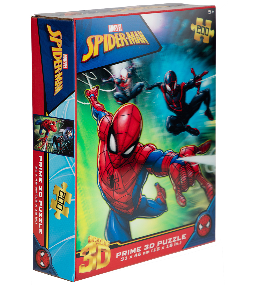 Prime 3D Puzzle Puzzlespiel - 3D - 200 Teile - Spider-Man - Prime 3D Puzzle - One Size - Puzzlespiele Prime 3D Puzzle Puzzlespiel - 3D - 200 Teile - Spider-Man - Prime 3D Puzzle - One Size - Puzzlespiele von Prime 3D Puzzle