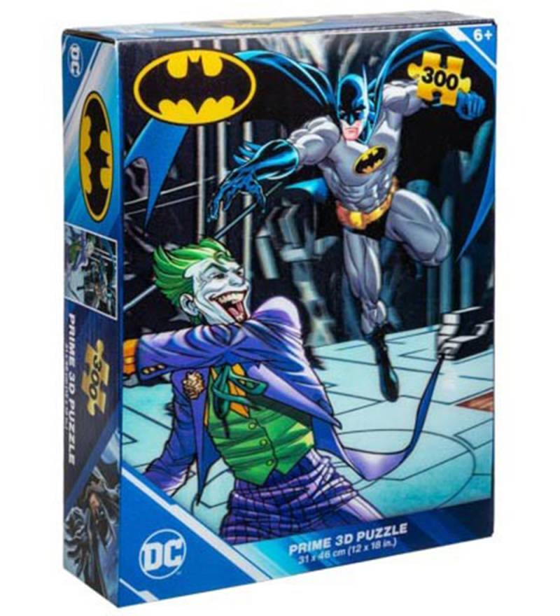 Prime 3D Puzzle Puzzlespiel - 3D - 300 Teile - Batman gegen Joke - Prime 3D Puzzle - One Size - Puzzlespiele Prime 3D Puzzle Puzzlespiel - 3D - 300 Teile - Batman gegen Joke - Prime 3D Puzzle - One Size - Puzzlespiele von Prime 3D Puzzle