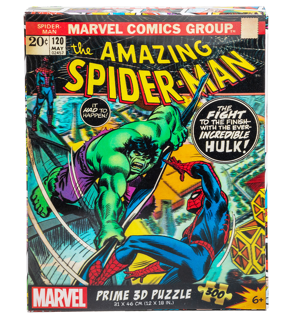 Prime 3D Puzzle Puzzlespiel - 3D - 300 Teile - Spider-Man Comic - Prime 3D Puzzle - One Size - Puzzlespiele Prime 3D Puzzle Puzzlespiel - 3D - 300 Teile - Spider-Man Comic - Prime 3D Puzzle - One Size - Puzzlespiele von Prime 3D Puzzle