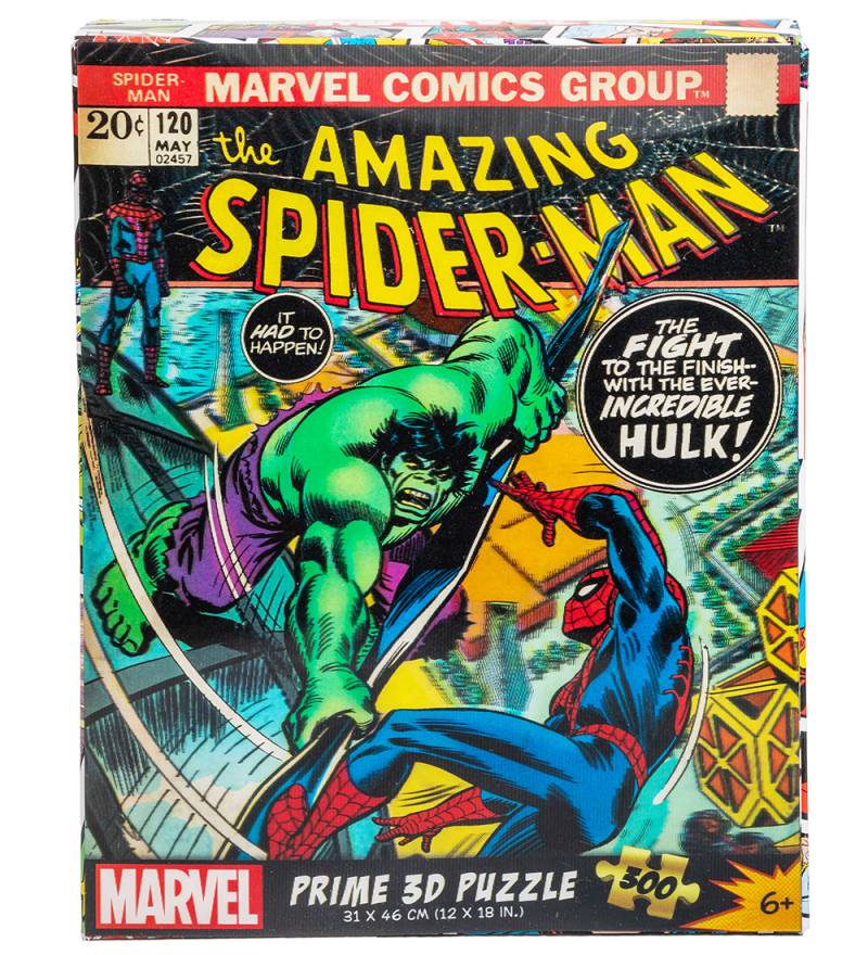 Prime 3D Puzzle Puzzlespiel - 3D - 300 Teile - Spider-Man Comic - Prime 3D Puzzle - One Size - Puzzlespiele Prime 3D Puzzle Puzzlespiel - 3D - 300 Teile - Spider-Man Comic - Prime 3D Puzzle - One Size - Puzzlespiele von Prime 3D Puzzle