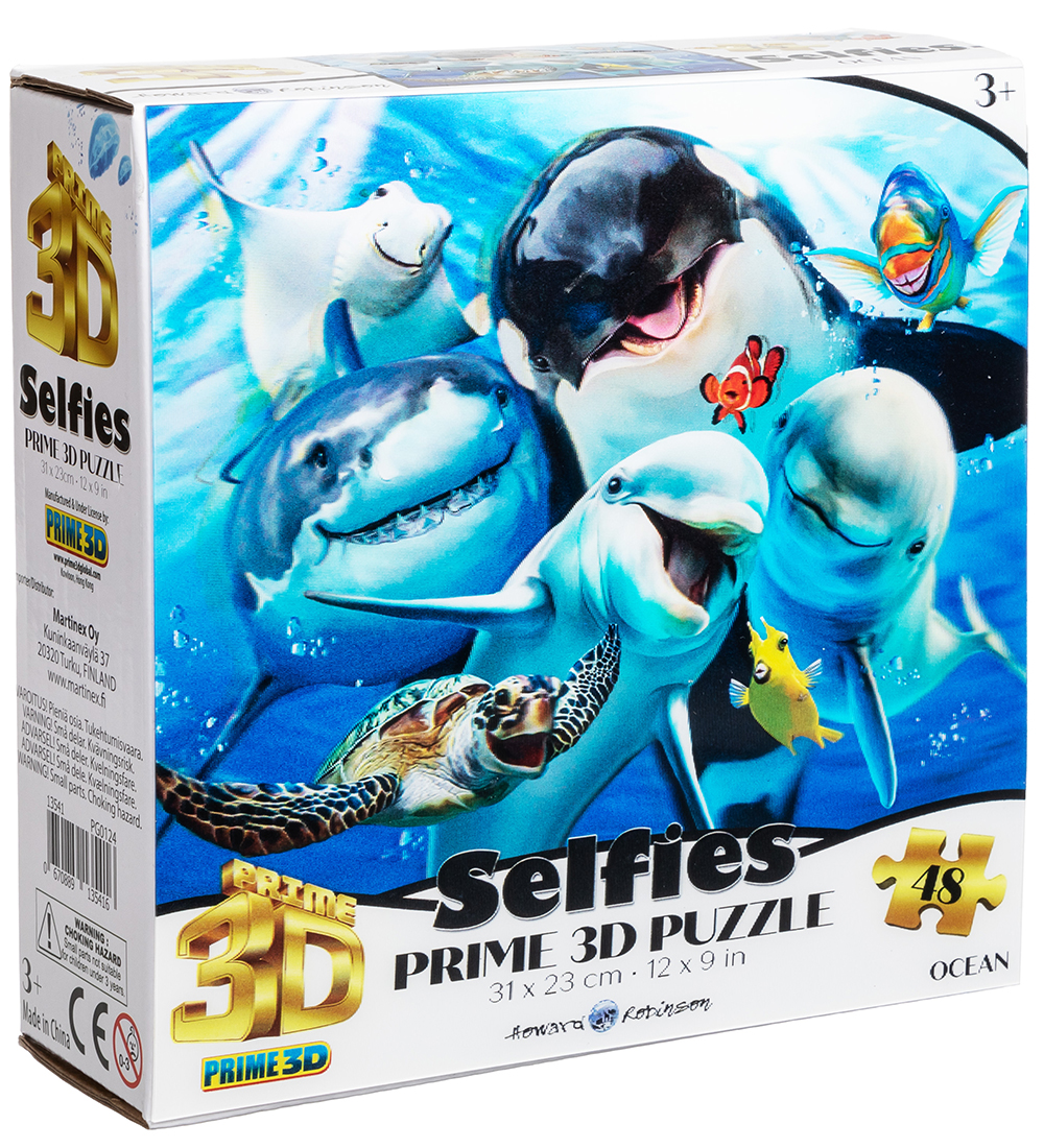Prime 3D Puzzle Puzzlespiel - 3D - 48 Teile - Ocean Selfie - Prime 3D Puzzle - One Size - Puzzlespiele Prime 3D Puzzle Puzzlespiel - 3D - 48 Teile - Ocean Selfie - Prime 3D Puzzle - One Size - Puzzlespiele von Prime 3D Puzzle
