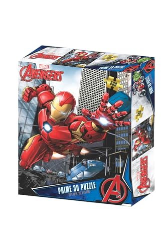 Prime 3D 32569 RD-RS263111 Marvel Iron-Man Linsenpuzzle, 500 Teile, bunt, único von Prime 3D