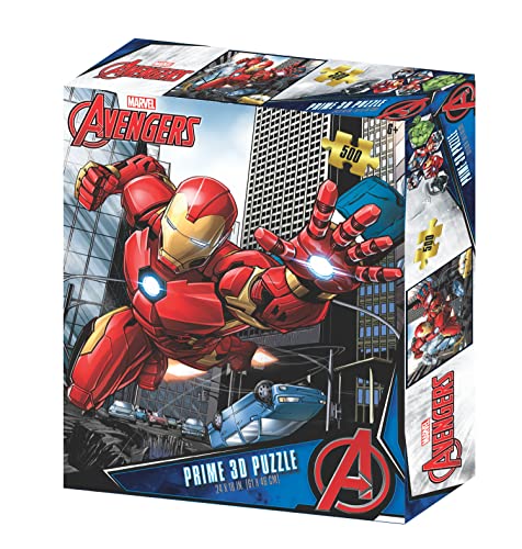 Prime 3D 32625 Iron Man 3D-Puzzle, Mehrfarbig Prime 3D 32625 Iron Man 3D-Puzzle, Mehrfarbig von Prime 3D