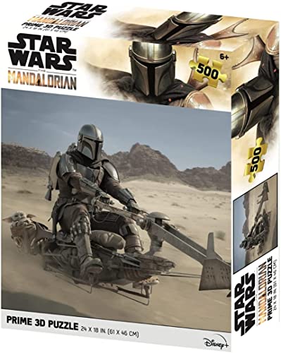 Prime 3D -RD-RS263096 Does Not Apply Lentikularpuzzle The Mandalorian Speeder, 500 Teile, Mehrfarbig, einzigartig Prime 3D -RD-RS263096 Does Not Apply Lentikularpuzzle The Mandalorian Speeder, 500 Teile, Mehrfarbig, einzigartig von Prime 3D