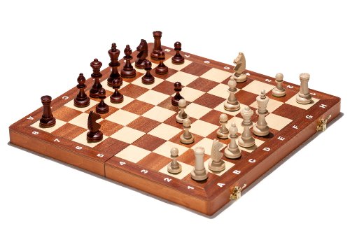 Prime Chess Turnier 3 35 cm professionelles Holzschach-Set von Prime Chess
