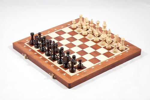 Prime Chess Turnier 4, 40 cm, professionelles Schach-Set aus Holz von Prime Chess