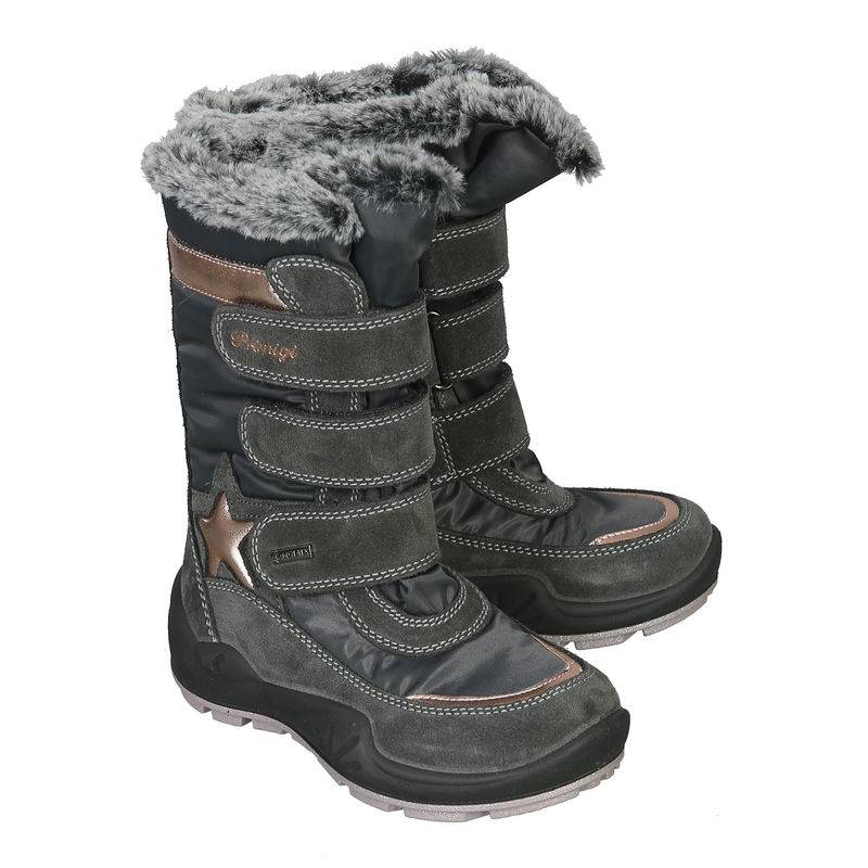 Klett-Winterstiefel PWIGT GIRL WINGER in grau von Primigi