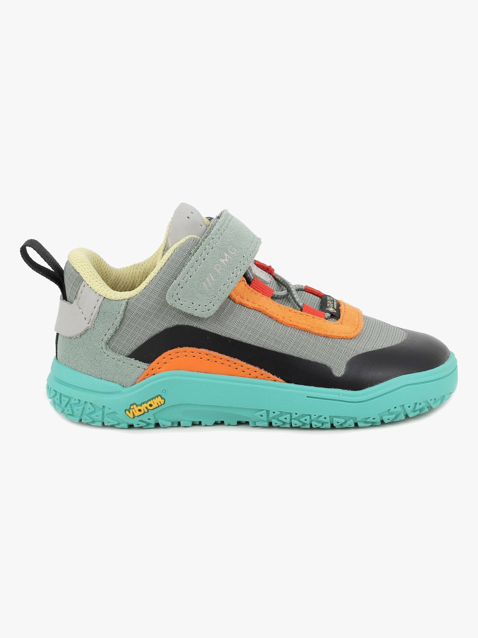Primigi Pyr GTX Barefoot Kinder Sneaker, Green/Orange, 32, Kinderschuhe Primigi Pyr GTX Barefoot Kinder Sneaker, Green/Orange, 32, Kinderschuhe von Primigi