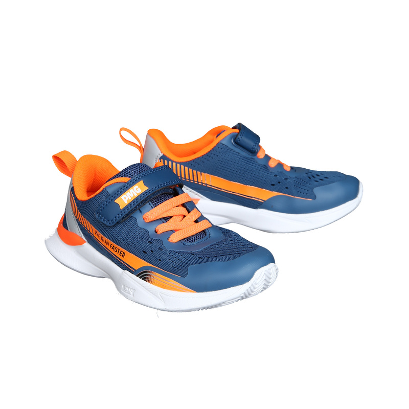 Sneaker AVIO in blau/orange von Primigi