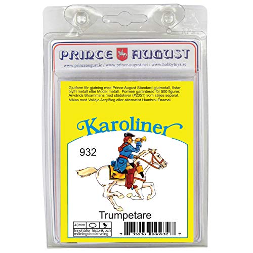 Unbekannt Prinz August Hobby Gießform – Karoliner Kavallerie Mann Trumpeter PAS932 Unbekannt Prinz August Hobby Gießform – Karoliner Kavallerie Mann Trumpeter PAS932 von Prince August