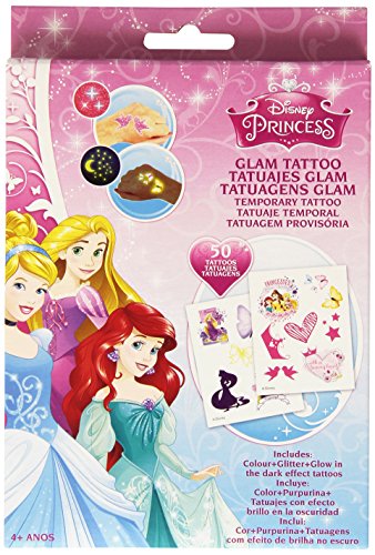 Prinzessinnen – Jewel Box & Glam Box, temporäre Tattoos (Bonus 675408) von Princesas