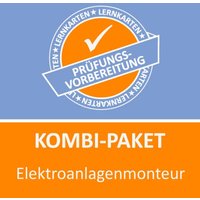 Kombi-Paket Elektroanlagenmonteur Lernkarten von Princoso