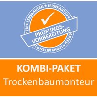 Kombi-Paket Trockenbaumonteur Lernkarten von Princoso