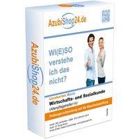 AzubiShop24.de Lernkarten Wirtschafts- und Sozialkunde (Altenpflegehelfer/-in). Wiso Prüfung von Princoso