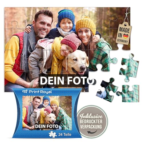 Foto-Puzzle 24-1000 Teile in inkl. hochwertiger Verpackung - mit eigenem Foto Bedrucken - Puzzle selber gestalten - 192 Teile in Kartonverpackung von PR Print Royal