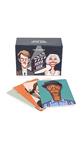Printworks Trivia Game Movie Geek für Brettspiel aus Papier, PW00142 von PrintWorks