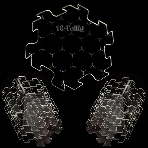 Printable Adventure 10 Modulare Acrylplatten für Tabletop-Rollenspiele - 4x4 Zoll mit 1-Zoll-Hex-Grid, transparente, bemalbare und abwischbare Platten für DND, RPG und Pen and Paper-Zubehör Printable Adventure 10 Modulare Acrylplatten für Tabletop-Rollenspiele - 4x4 Zoll mit 1-Zoll-Hex-Grid, transparente, bemalbare und abwischbare Platten für DND, RPG und Pen and Paper-Zubehör von Printable Adventure