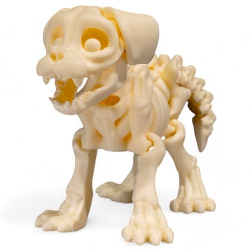 Skeleton Dog, gruseliger, voll beweglicher Skelett-Hund Skeleton Dog, gruseliger, voll beweglicher Skelett-Hund von Printin3D