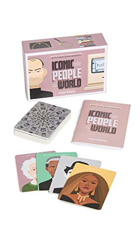 PrintWorks Iconic People Memory Game, Mauve, Medium, 4 Players, Manual, Paper, No Assembly, Teen Adult PrintWorks Iconic People Memory Game, Mauve, Medium, 4 Players, Manual, Paper, No Assembly, Teen Adult von PrintWorks