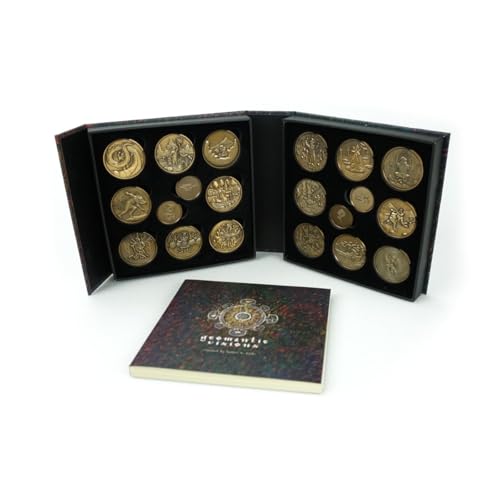 Geomantic Visions Geomancy Divination Coins Lernwerkzeug in Andenkenbox mit Anleitung von James R. EADS Geomantic Visions Geomancy Divination Coins Lernwerkzeug in Andenkenbox mit Anleitung von James R. EADS von Prisma Visions