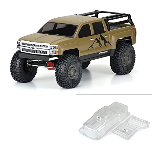 1/10 2015 Chevrolet Silverado Clear Body 13.9" WB von Pro-Line