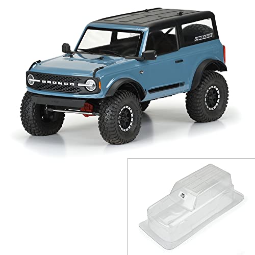 1/10 2021 Ford Bronco Clear Body Set 11.4" Wheelbase: Crawlers von Pro-Line