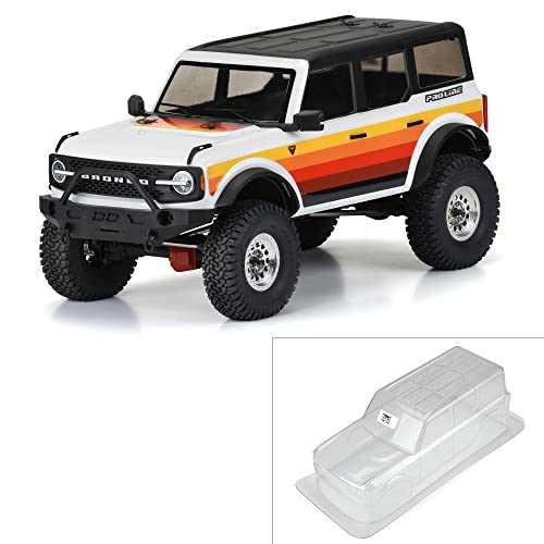 1/10 2021 Ford Bronco Clear Body Set 12.3" Wheelbase: Crawlers von Pro-Line