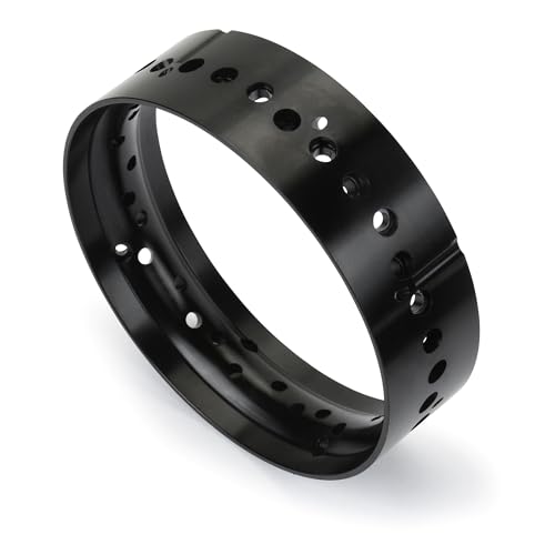 1/4 Pro-Spec Black Aluminum Front Rim: Promoto-SM von Pro-Line Racing