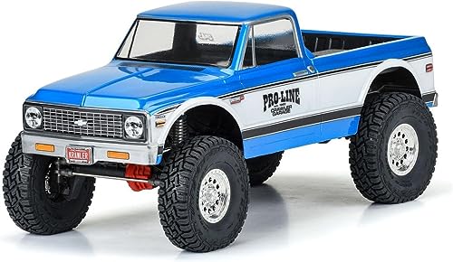 Pro-Line 1/10 1972 Chevy K-10 Clear Body 12.3" Wheelbase Crawlers von Pro-Line