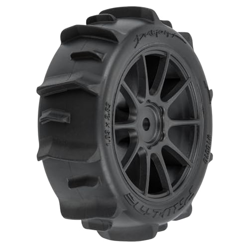 Pro-Line Racing 1/14 Dumont F/R Tires MTD 12mm Black Mach-10 (4): Typhon GROM von Pro-Line Racing