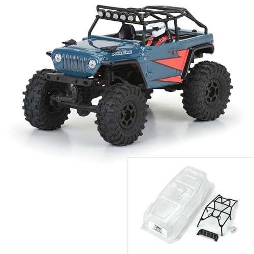 Pro-Line Racing 1/24 2004 Jeep LJ Clear Body/Trail Cage: SCX24 Pro-Line Racing 1/24 2004 Jeep LJ Clear Body/Trail Cage: SCX24 von Pro-Line Racing