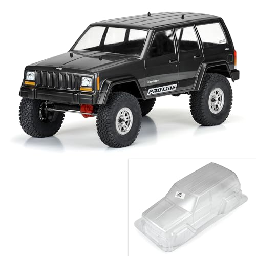 1/10 2001 Jeep Cherokee Clear Body 12.3” (313mm) Wheelbase Crawlers von Pro-Line