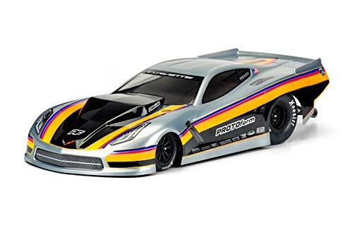 1/10 Chevrolet Corvette C7 Pro-Mod Clear Body: Drag Car von Pro-Line